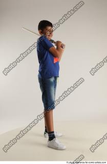 TIMBO STANDING POSE WITH SWORD